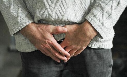 pain in the groin with prostatitis