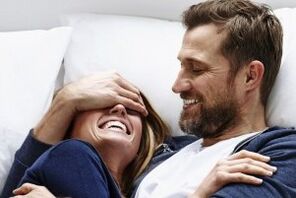 A man with bacterial prostatitis benefits from close intimacy with a woman